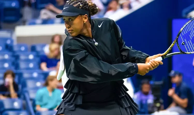 Naomi Osaka and Her Black Ruffled Nike Outfit Make Waves at US Open Before Second-Round Loss