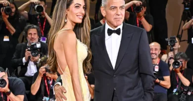 George and Amal Clooney Light Up Wolfs Premiere Carpet in Chic Date Night Looks